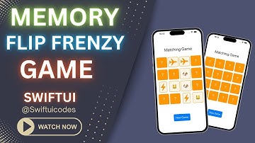 Memory Match Masterpiece A Stunning SwiftUI Card Game Adventure