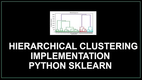 Hierarchical Clustering |Agglomerative | Implementation |Python Scikit-Learn |S K Learn| Datamining