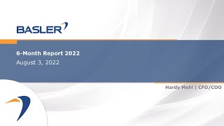 Presentation of the Quarterly Report Q2 2022