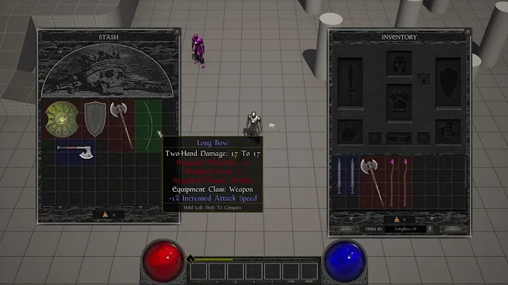 Unreal Engine Top-Down RPG Template: Equipment Bonuses