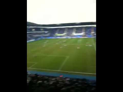 Reading vs Swansea city fans Tate song 09/10