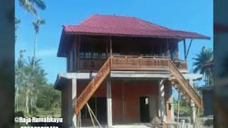 RUMAH KAYU PALEMBANG (RUMAH KAYU KNOCKDOWN/BONGKAR PASANG)
