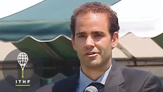 Pete Sampras: Hall of Fame Induction Speech, 2007