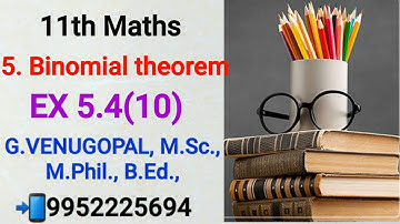 11th maths|exercise 5.4 q no 10|Sequences and series|explained in tamil &English