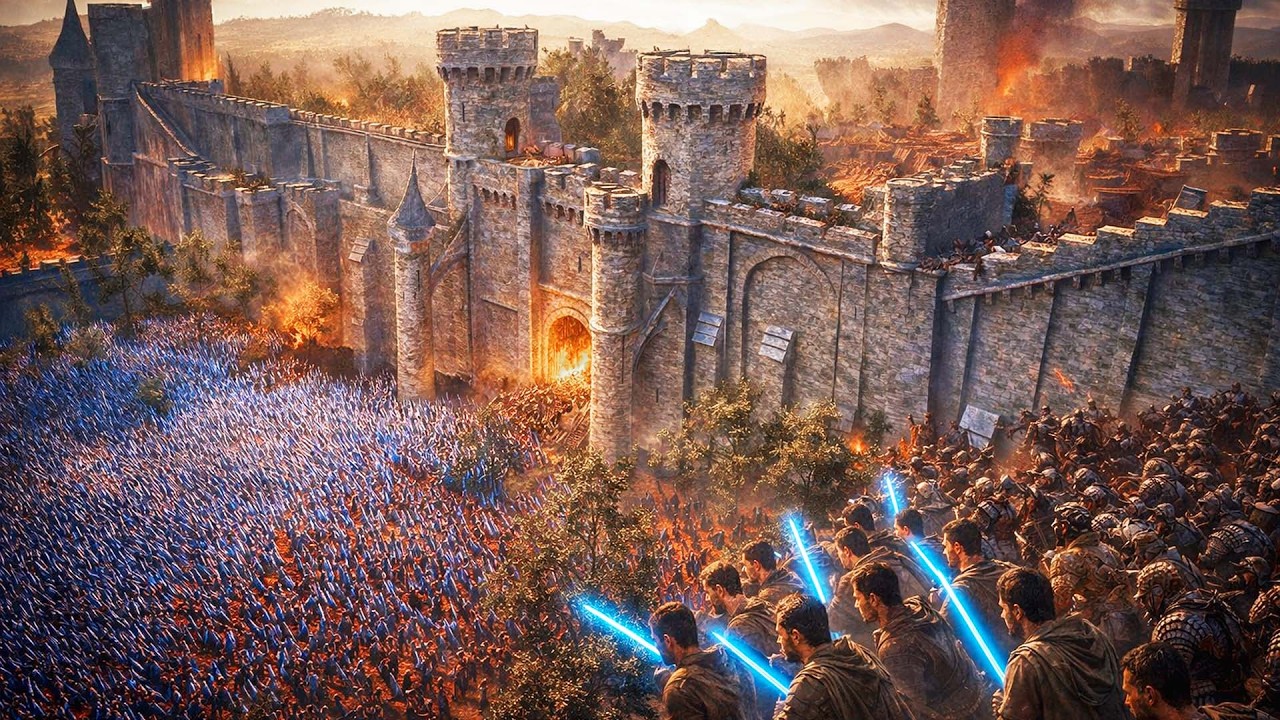 JEDI vs EVERYTHING — ORCS, MONSTERS & ROMAN LEGIONS | UEBS 2 LIVE