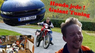 Galant TUNING - Honda JEDE! - Rekonstrukce - Mišmaš Vlog_02 :) BEZ KOMPRESE (: