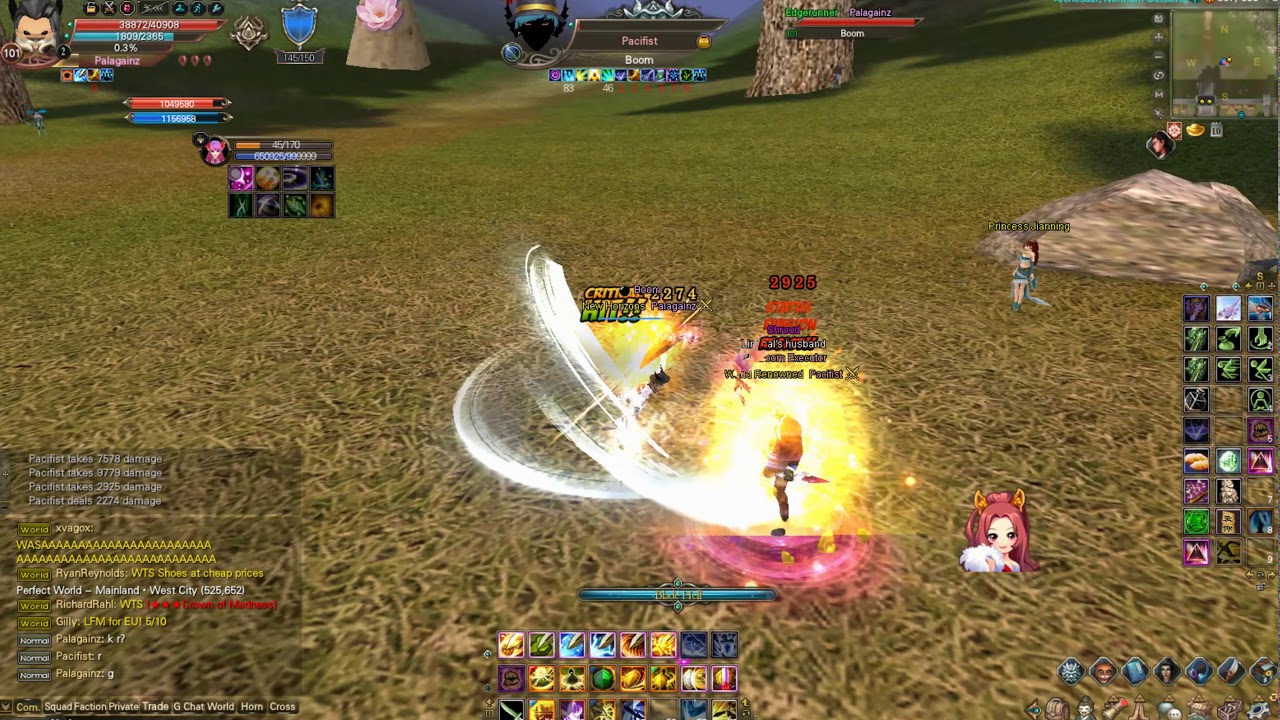 Never Give In PWI PVP: Edgerunner VS Sin (Palagainz V Pacifist)