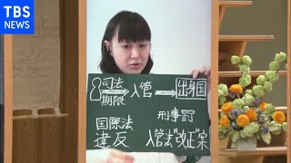 入管法改正案･･･国会で審議入り【サンデーモーニング】黒板解説