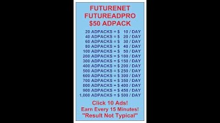 Futurenet / Futureadpro Advertising Plan Presentation in Hindi Part-(I)