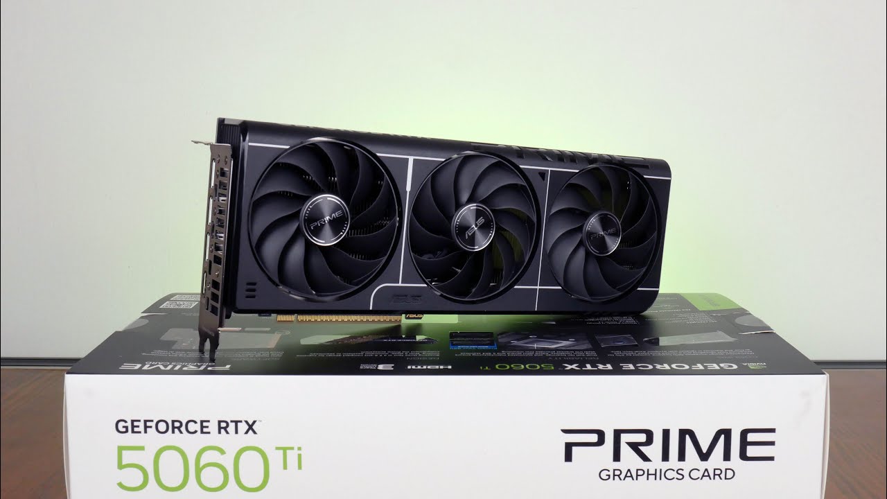 Review: ASUS PRIME GeForce RTX 5060 Ti 16GB GDDR7 OC Edition