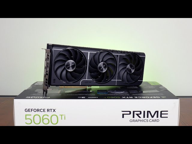 Review: ASUS PRIME GeForce RTX 5060 Ti 16GB GDDR7 OC Edition - YouTube