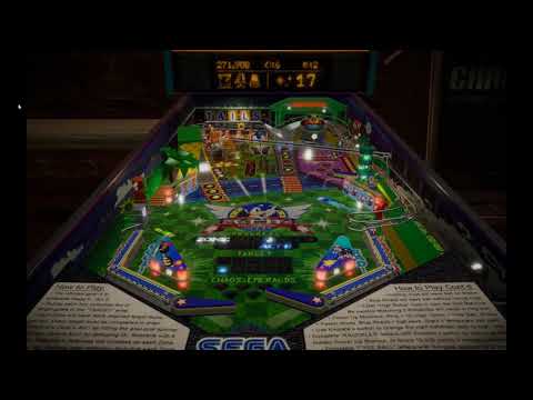 Sonic Pinball Panic! Game play footage