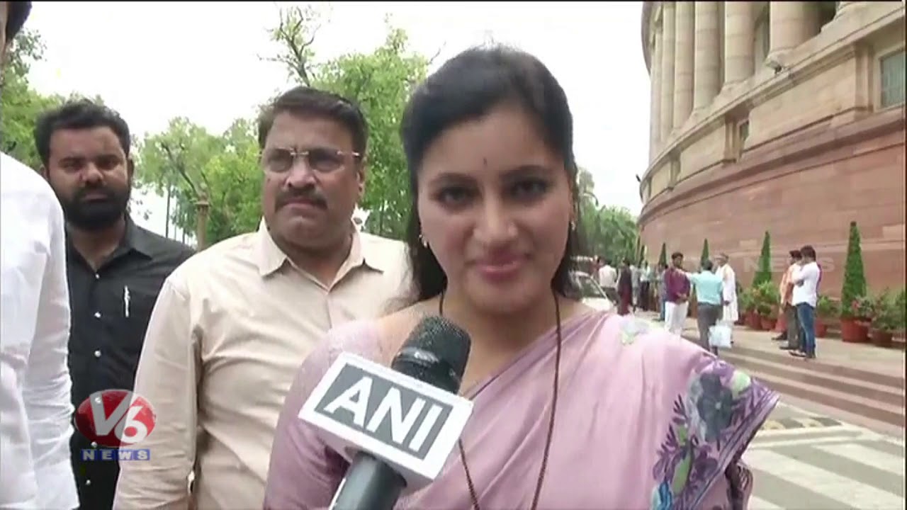 MP Navneet Kaur Speaks About Nirmala Sitharaman Budget 2019 | V6 News