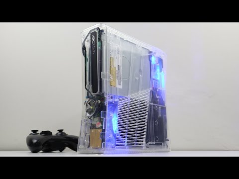 Building a Custom Transparent LED Xbox 360 Slim