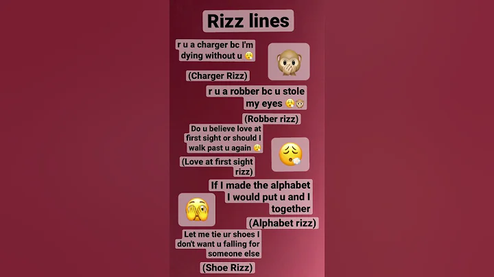 Rizz lines 😮‍💨🫣🙊