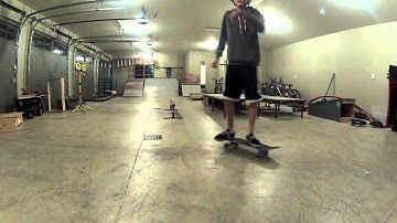 My First BS Feeble Grind on Rail