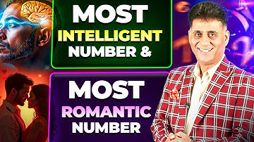 Most Intelligent Number 💡 & Most Romantic Number ❤️| Secret Power of Numbers| Arviend Sud Numerology