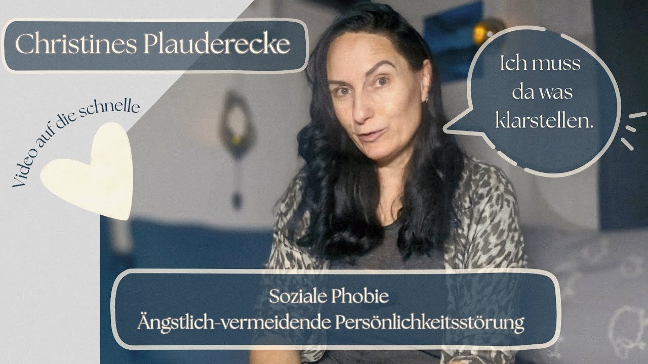 Ävps ist schwerwiegender und umfasst meist alle Bereiche in sozialen Situationen. 