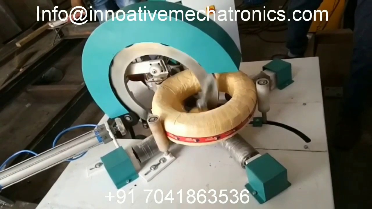wire wrapping machine g i wire wrapping machine/steel coil stretch wrapping machine YouTube