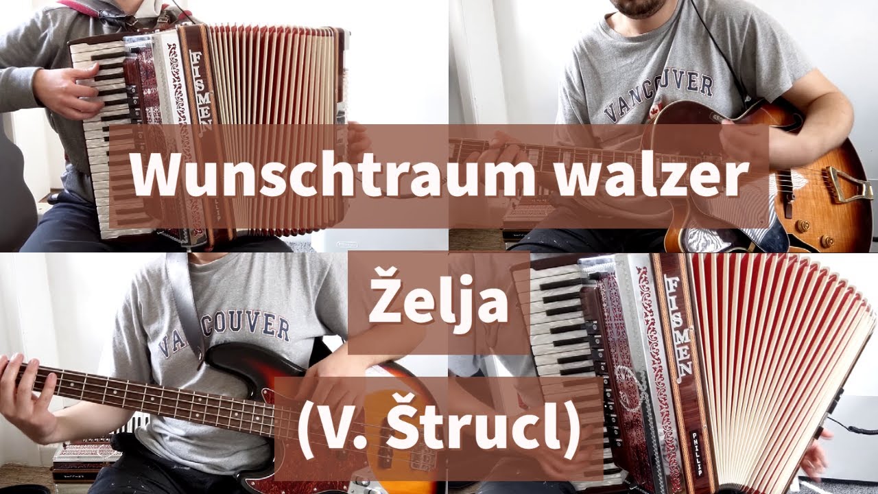 Želja/Wunschtraum walzer (Oberkrainer Sextett) + sheet music