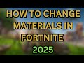 How To Change Materials In Fortnite Ps4 How To Change Materials In Fortnite Ps4