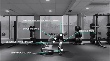 30 Degree Chest Supported Semi Pronated Grip Dumbbell Row