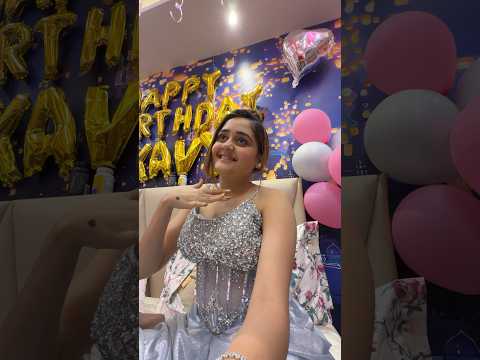 Happy birthday to me🥹✨✨ #bindaaskavya #shorts #birthdaycelebration