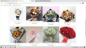 Tugas Web Programming III tentang web penjualan di toko bunga boutik