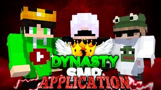 BEST APPLICATION FOR DYNASTY SMP. MY APPLICATION FOR DYNASTY SMP. @ReedMineASF @ItsGreekyBoy screenshot 4