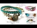 Micro macram wrap tutorial part 1