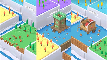 Beavers Idle - Gameplay Walkthrough | Reach MAX Level on Android and IOS | Stage 1