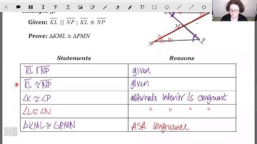 5E Video: Triangle Proofs II