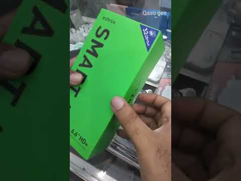 Infinix smart 6hd unboxing aqua sky