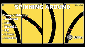 Spinning Around - Unity Complete Project Source Code