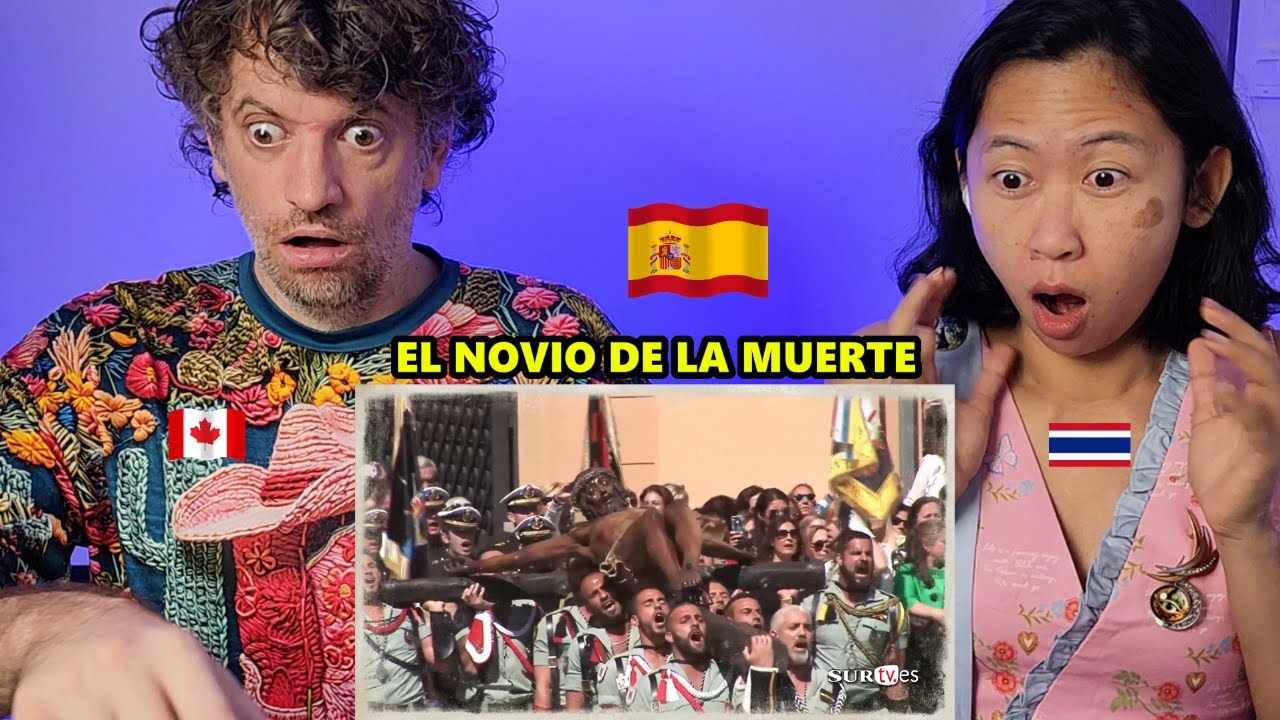 FIRST TIME REACTING to LEGIONARIOS cantando EL NOVIO DE LA MUERTE - Semana Santa de Málaga 2016