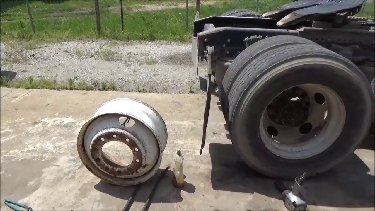 Big Truck Tires >> Changing Tires On My Big Truck At Home Part 1 June 3 2017 Big Truck Tires >> Changing Tires On My Big Truck At Home Part 1 June 3 2017