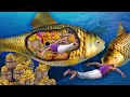 जादुई मछली - Magical Fish Hindi Kahaniya - Hindi Stories - 3d animated Hindi comedy Stories -Poco Tv