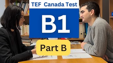 TEF Canada Speaking Test Level B1, Epreuve Expression Orale Clb 6 Part B