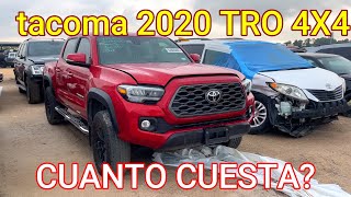 MUCHAS PERSONAS BUSCAN ESTAS TOYOTAS TACOMAS CON TRANSMISION MANUAL PERO SON DIFICILES DE CONSEGUIR