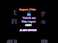 Tried to unlock🔐 your Canada Fido/Rogers devices (Network Unlock) ? here is solution✔️