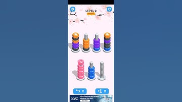 color screw sort puzzle gameplay   #shorts #colorsorting #satisfying #asmr