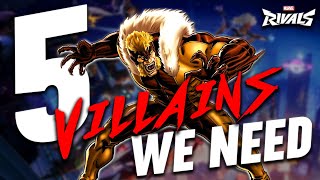 5 VILLAINS we NEED in MARVEL RIVALS
guess whos back
My Social Media
● Twitter - https://twitter.com/shenkiji
● Instagram - https://www.instagram.com/imkiji/?h...
● Twitch - https://www.twitch.tv/ShenKiji
** Discord: https://discord.gg/JSgVVKBDtz **
#marvelrivals #marvel #rivalsassemble 5 VILLAINS we NEED in MARVEL RIVALS