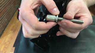 Leather Pros レトロV3 デタッチャブル・サドルバッグ ダイナ