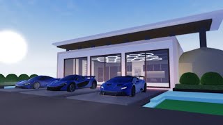 Today We Finish The Garage, Started A Dining Room,And Kitchen In Mega Mansion Tycoon In Roblox pt.37