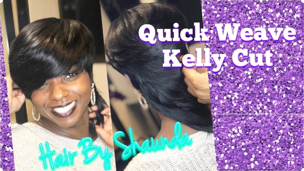 The Kelly Cut✨Quickweave ✨#hairbyskilz #EasyWithAdobeExpress