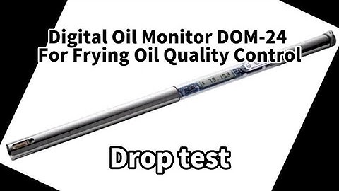【Frying Oil Monitor】Drop Test DOM-24 【ATAGO CO.,LTD.】