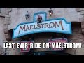 The Last Ride Ever on Maelstrom at Epcot Walt Disney World for TPR POV