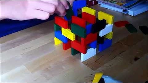 How to make a domino cube