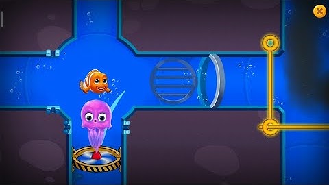 Save fish from jellyfish Fishdom new minigame ad save fish / Fishdom mini game part-17