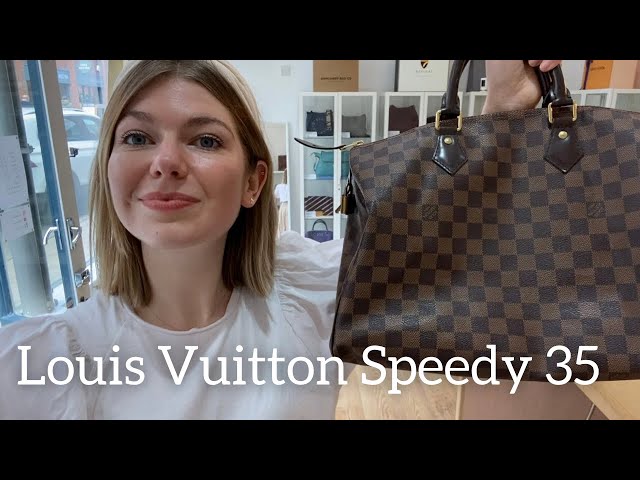 Louis Vuitton Speedy 35 Bag Review 